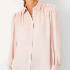 Ann Taylor Pink Blouse